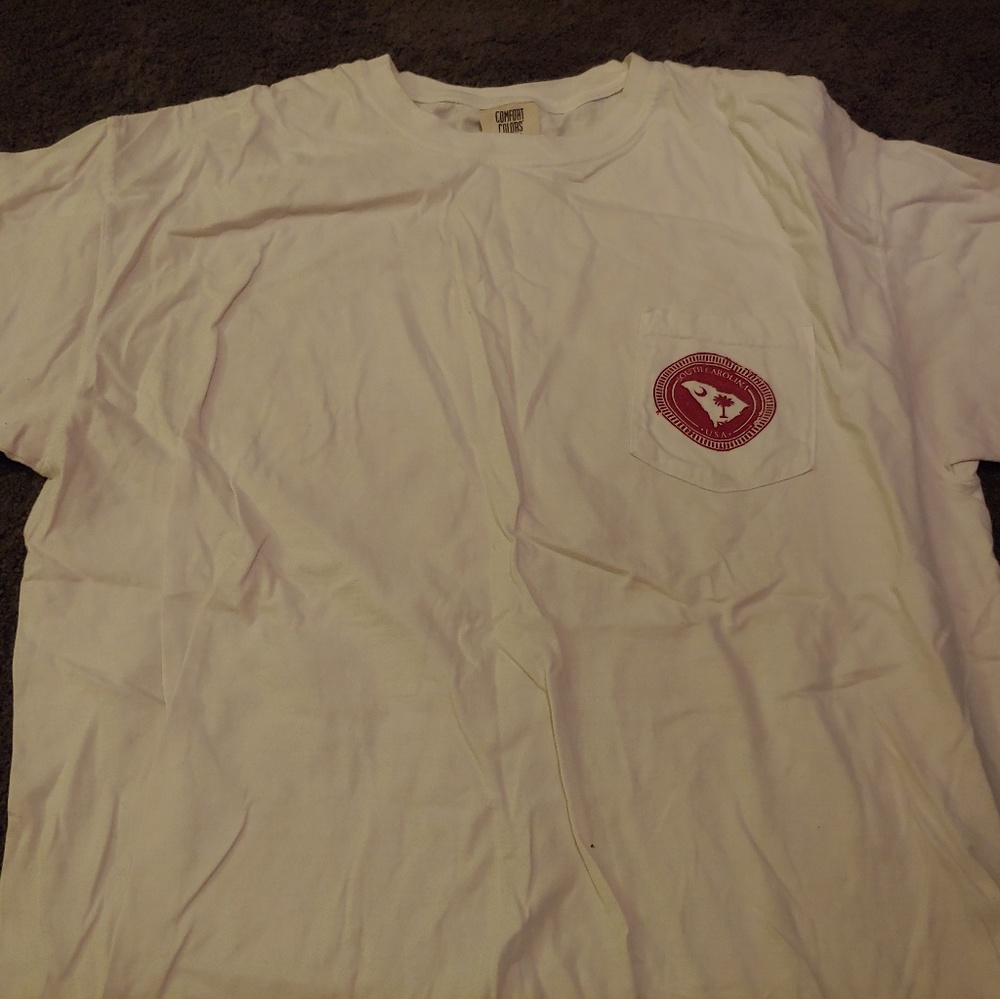 White south carolina state shirt
